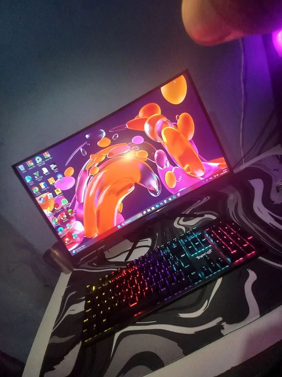 Monitor Mancer valak 180hz Curvo