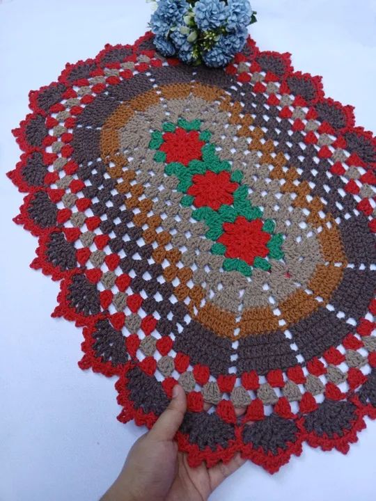 Jogo de banheiro Vanessa com 3 peças vermelho e marrom