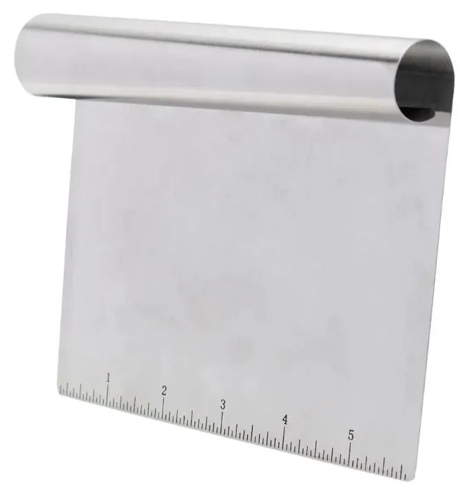 Espátula inox com régua medidora 6 polegadas 15 cm  - Foto 3