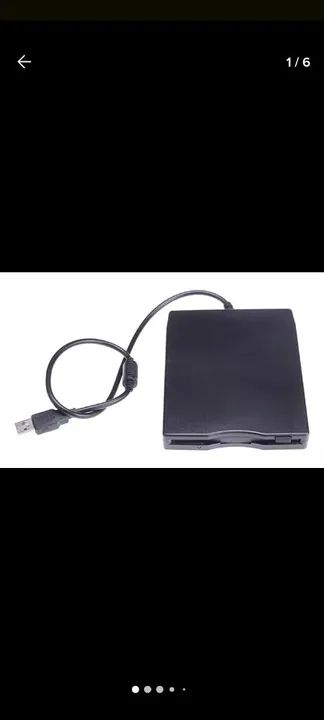 Drive de disquete externo Plug and Play - Foto 3