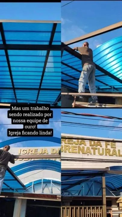 Fabricação de estruturas Metálicas Galpões Mezaninos e coberturas - Foto 3