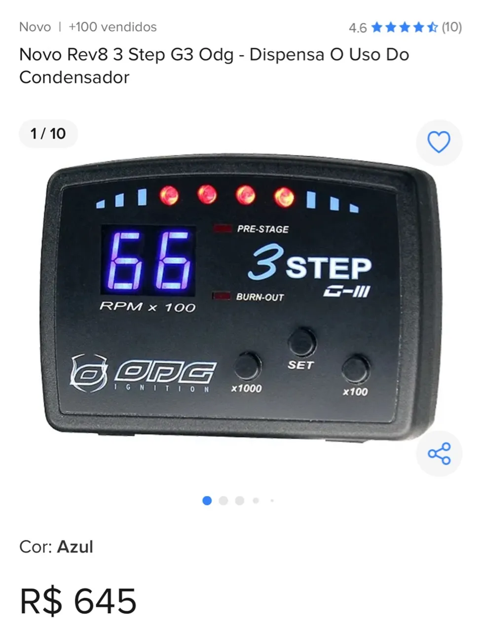Novo Rev8 3 Step G3 Odg - Dispensa O Uso Do Condensador