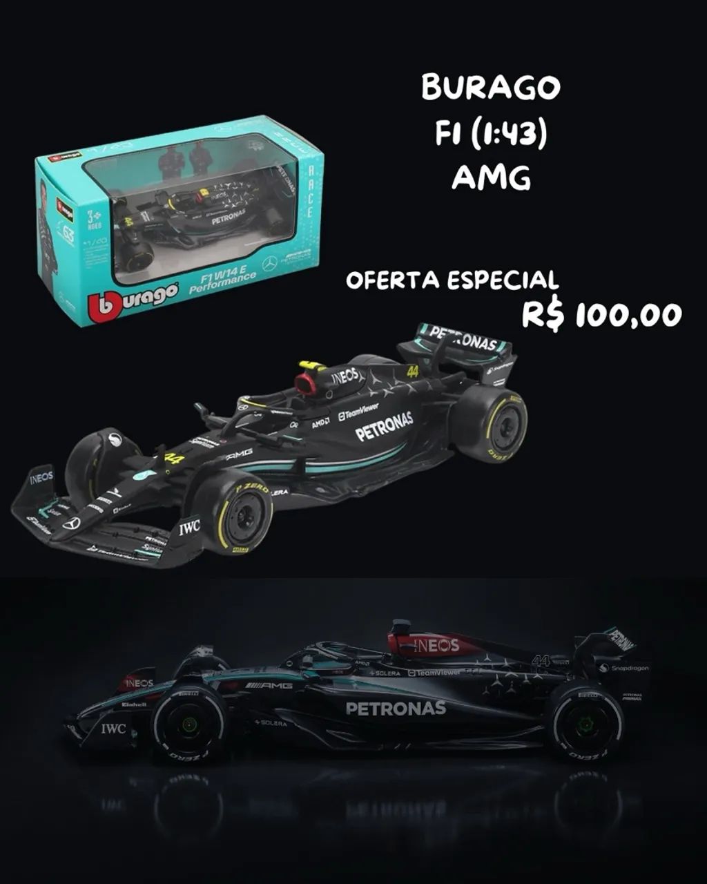 Fórmula 1 Burago 1:43 - Foto 4