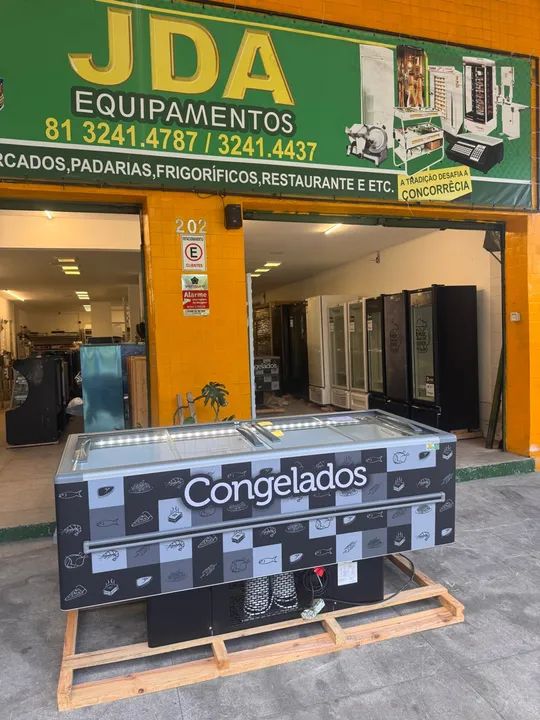Ilhas para congelados ou resfriados - marca fricon tamanho 2,00m - Foto 3
