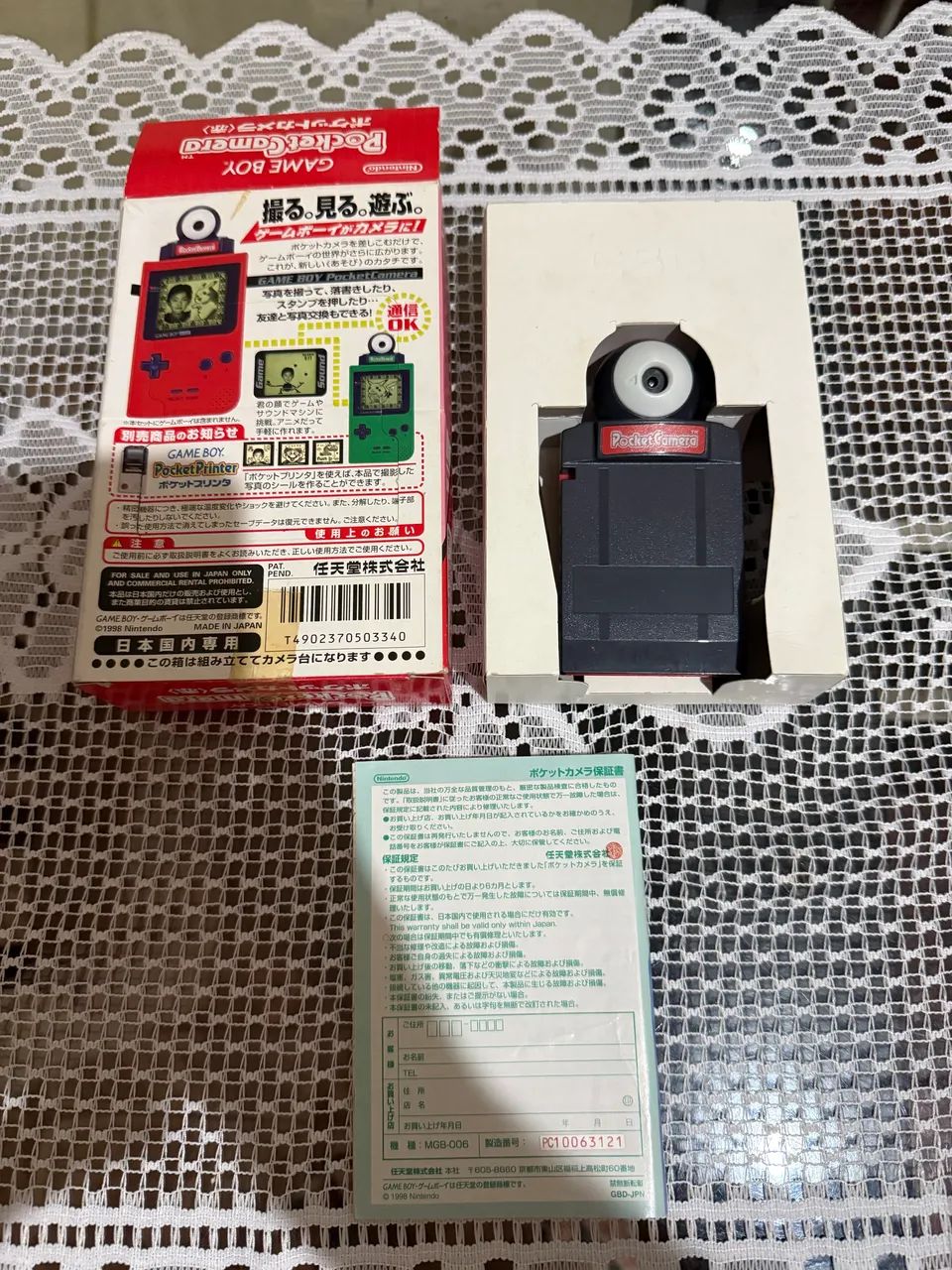 Câmera Game Boy Vermelha Nintendo Original - Foto 2