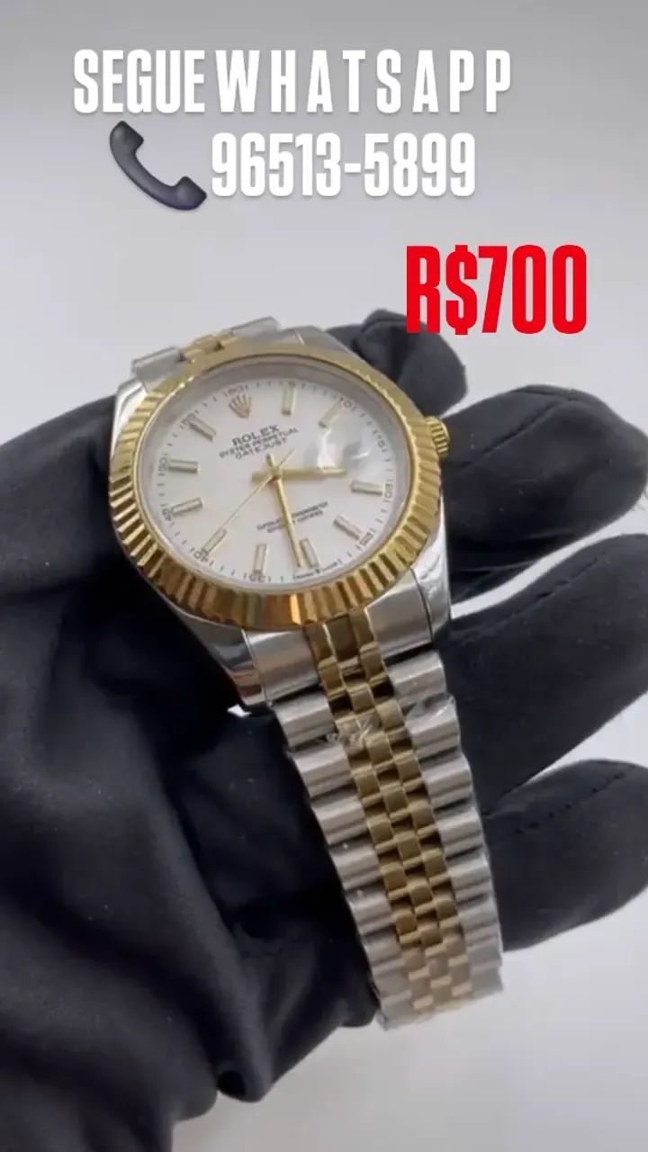 Relógio ROLEX DATEJUST MISTO AUTOMÁTICO   - Foto 2