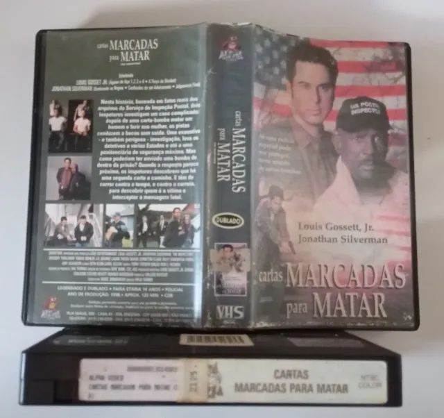 VHS Dublado Cartas Marcadas Para Matar