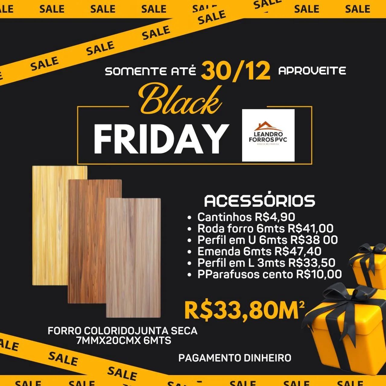 Forro PVC na promoção Black Friday válida até 30/12/2025 - Foto 2