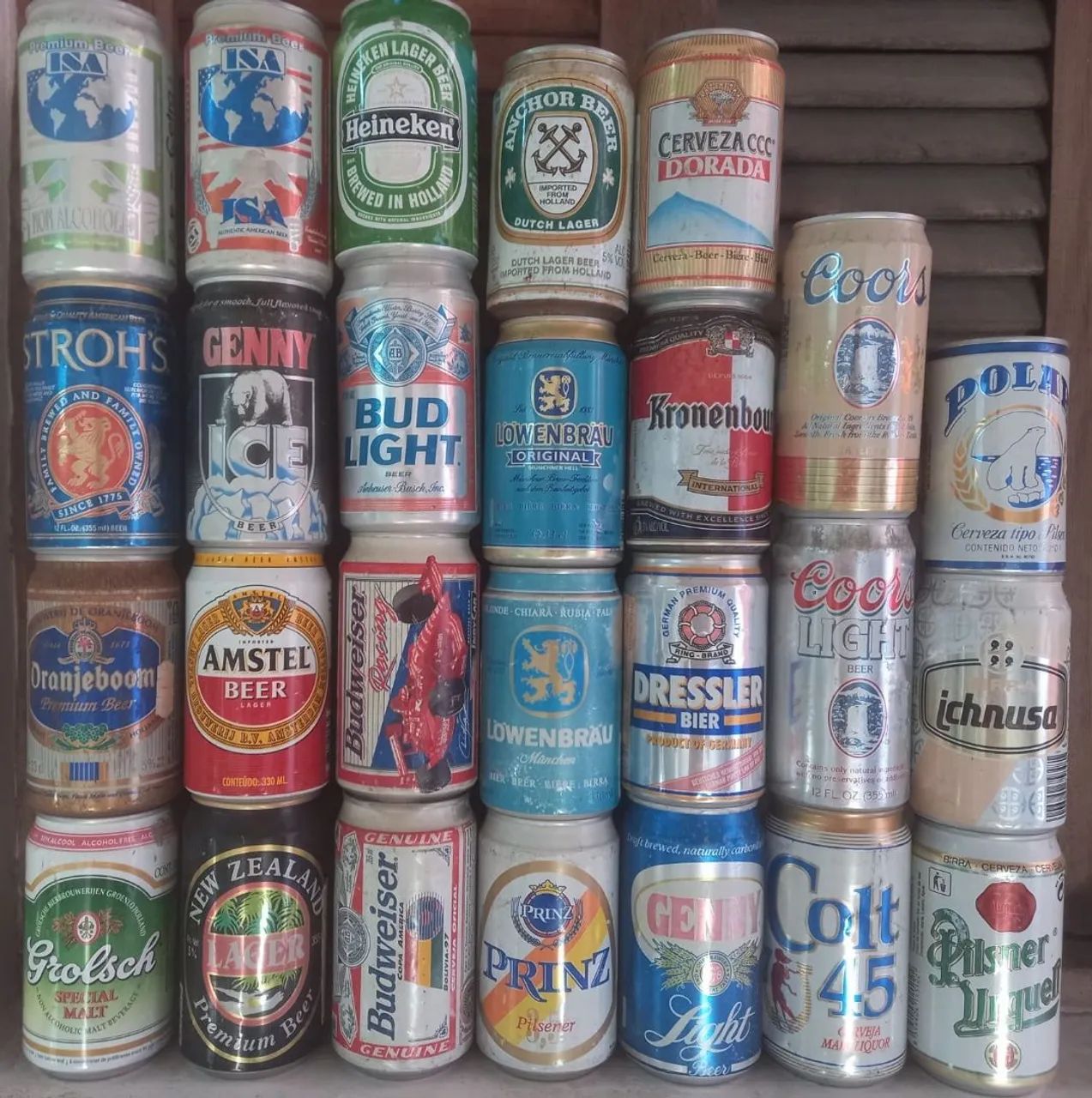 Latas coleção 64276695515649123