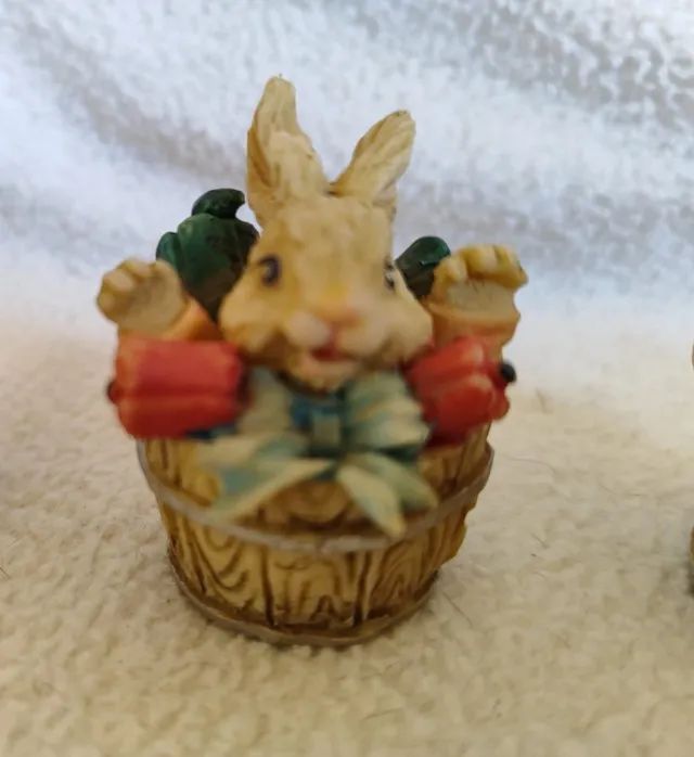 conjunto de coelhinhos miniatura - Foto 6