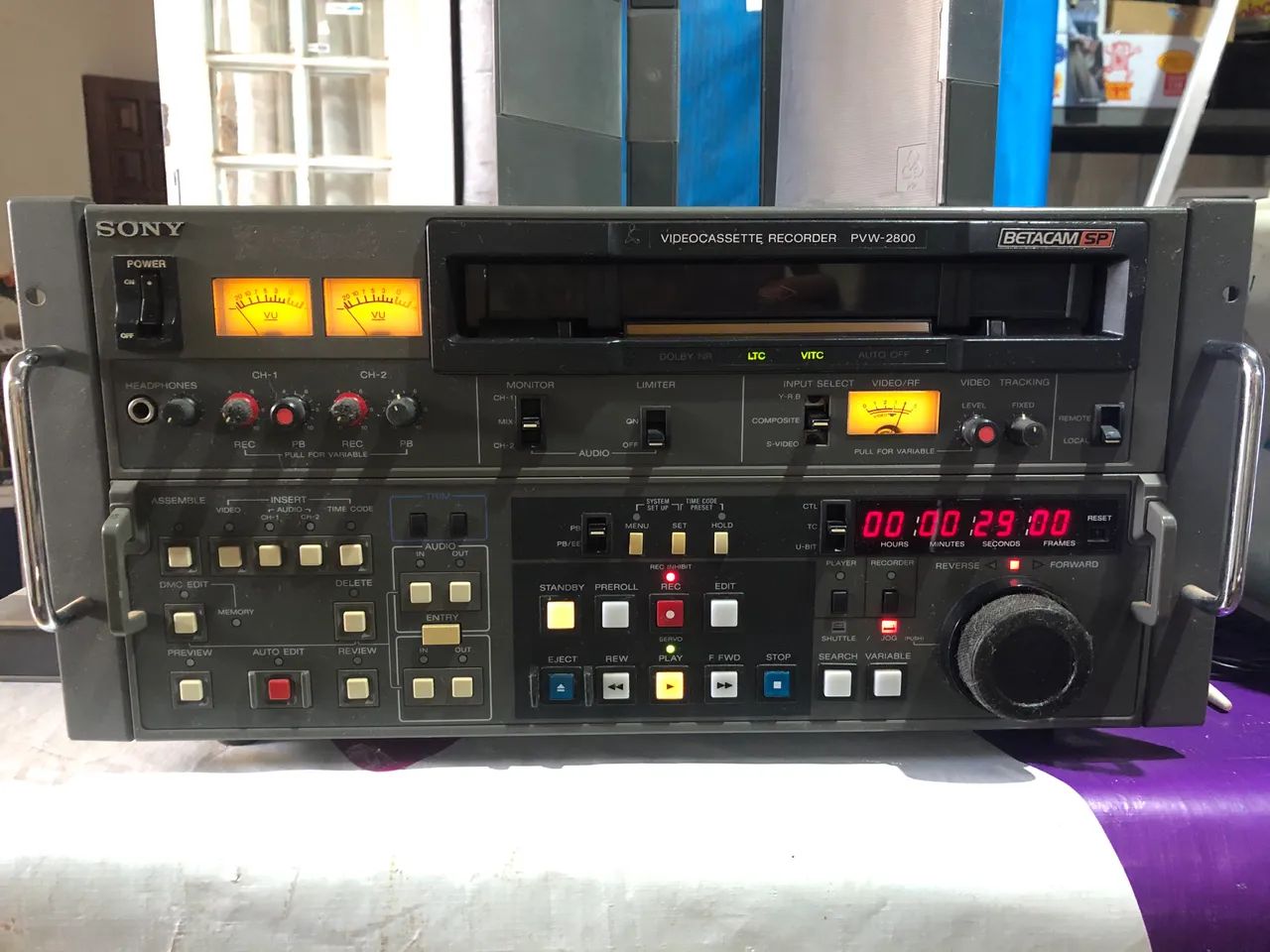 Sony Pvw 2800 Betacam Recorder ☆【中古/動作品 】☆ SONY BETACAM