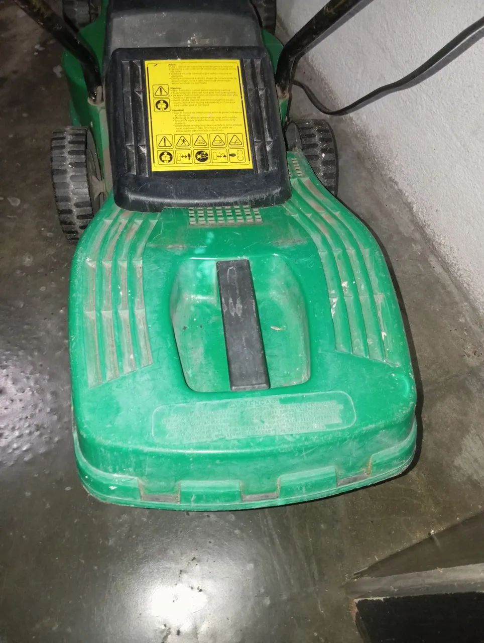 Roçadeira Cortador de grama Trapp 1050W lâmina de ferro - Foto 4
