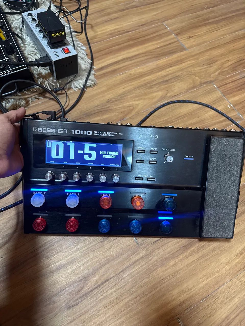 PEDALEIRA GUITARRA BOSS GT1000 IMPULSE RESPONSE