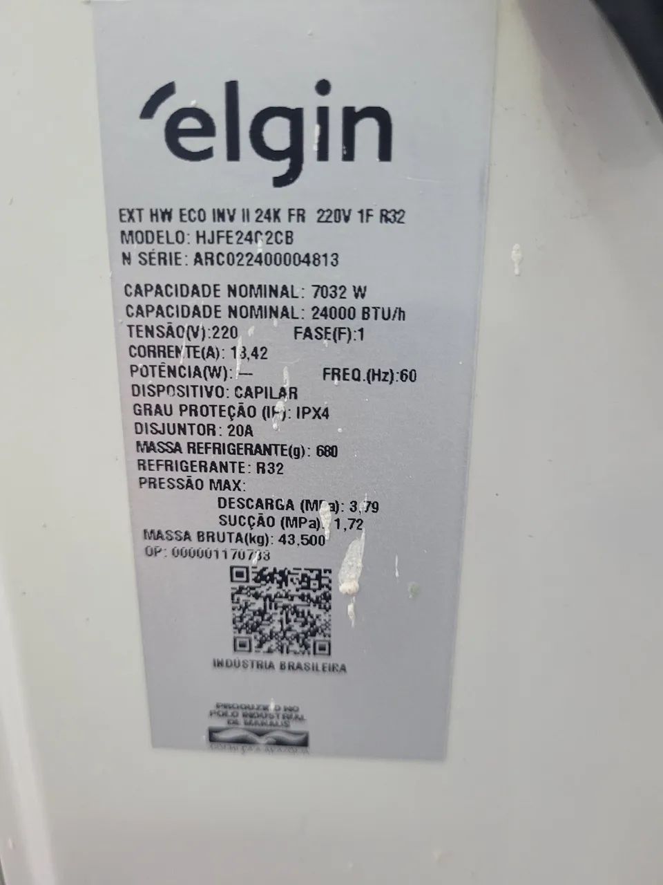 Ar Condicionado Split Elgin 24000BTUS INVERTER  - Foto 5