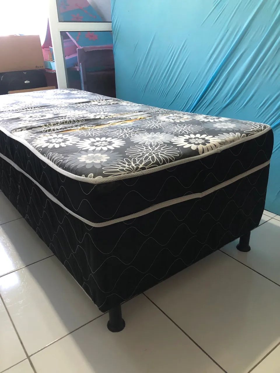 Cama box com colchão conjugado - Foto 2