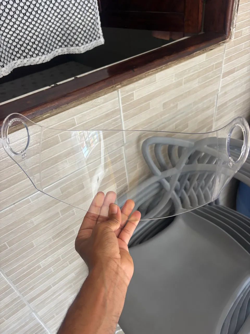 VISEIRA TRANSPARENTE ORIGINAL FW3 - Peças para motos - Clima Bom