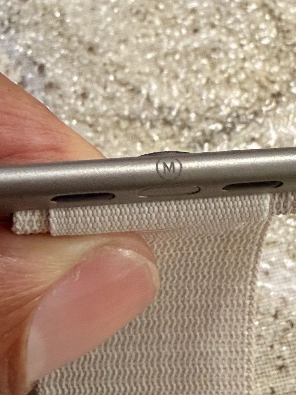 Pulseira Apple Watch Ultra Alpine Loop branca - Foto 3