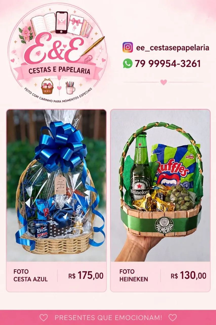 Cesta personalizada dia dos pais  - Foto 3