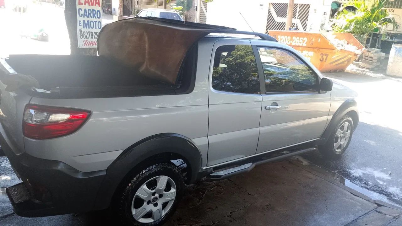 Fiat Strada Working Hard 1.4 Fire Flex 8V CD 2017 - Foto 3