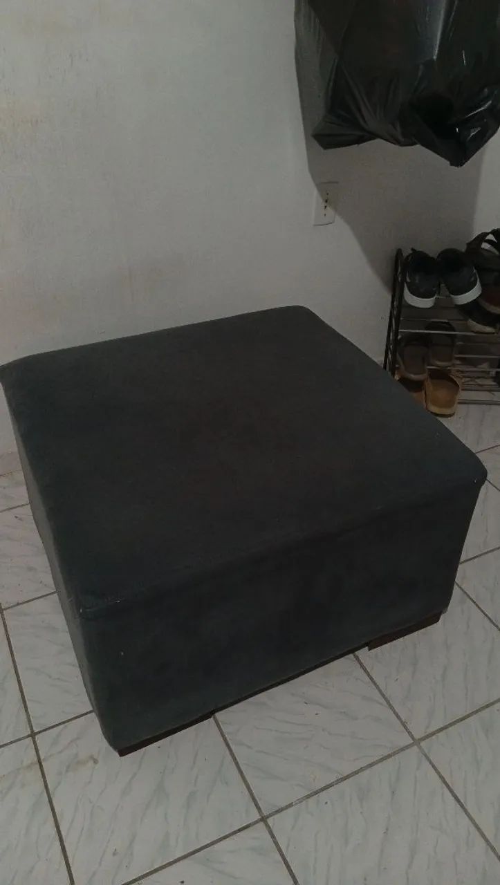 Sofá 2 lugares e Puff - Foto 4