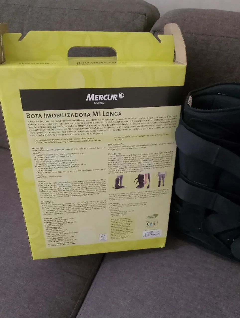 Bota Imobilizadora M1 Longa - Foto 4