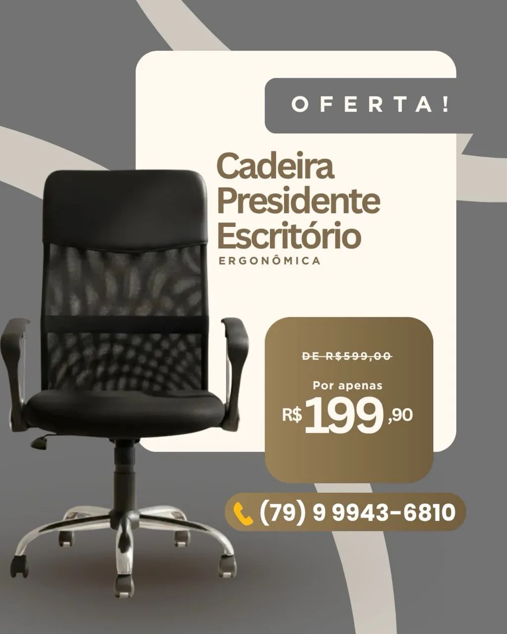 Cadeira presidente 