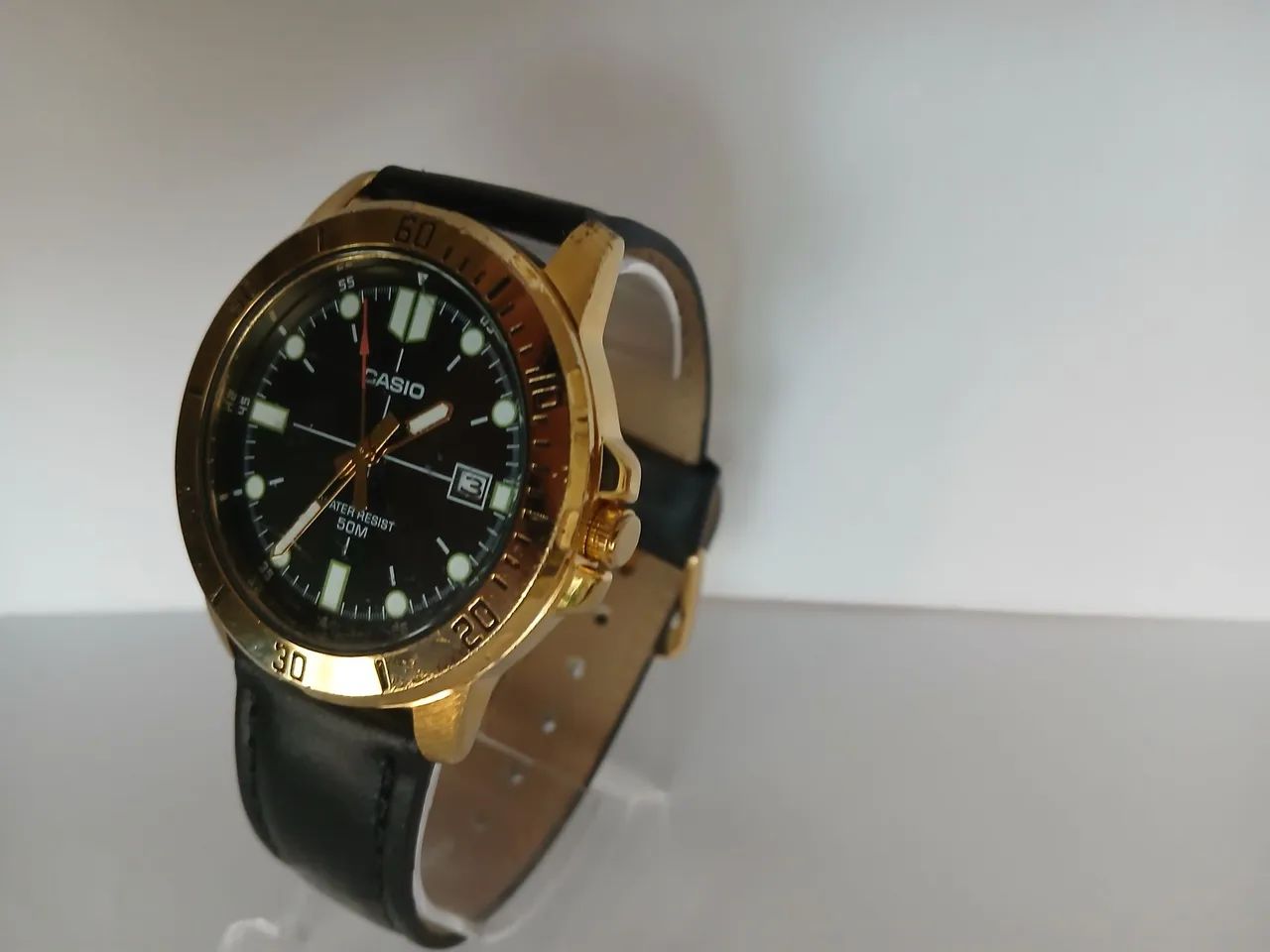Relógio Casio Dourado Original + brinde  - Foto 3