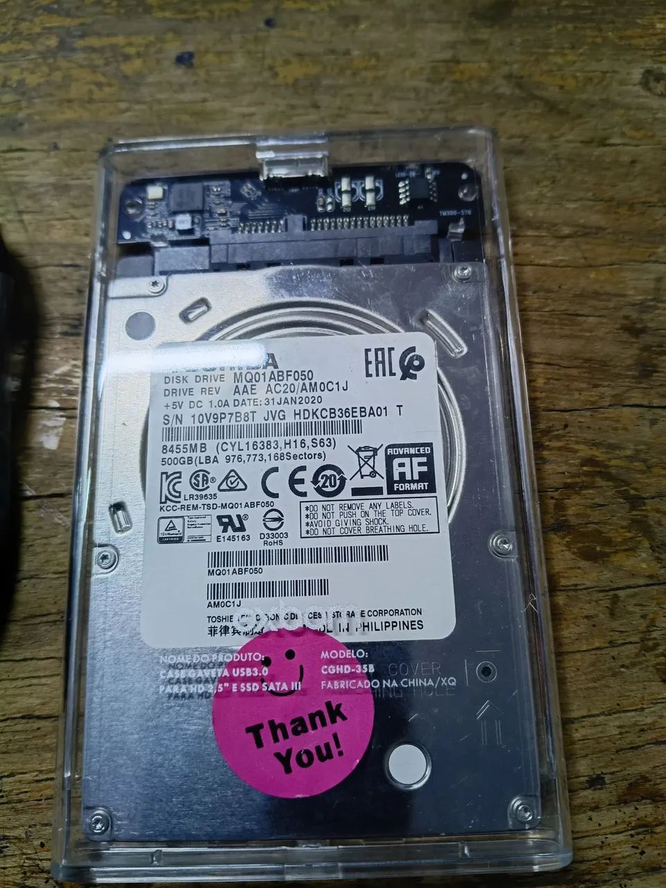 HD externo de 500Gb - Foto 3