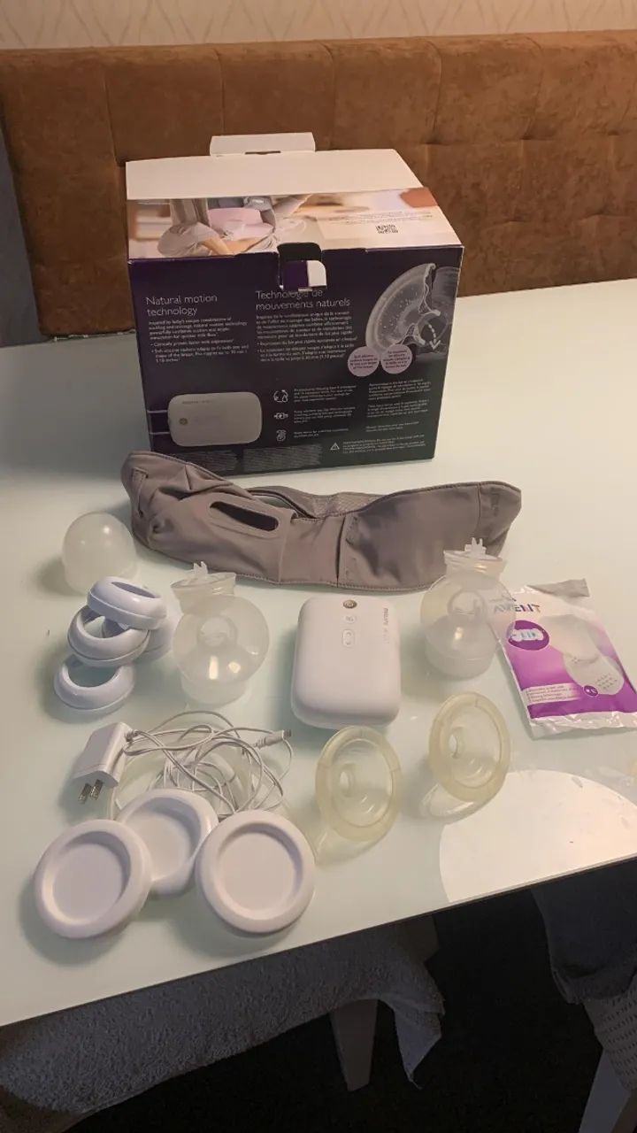 Bomba Extratora de Leite Elétrica Dupla Philips Avent