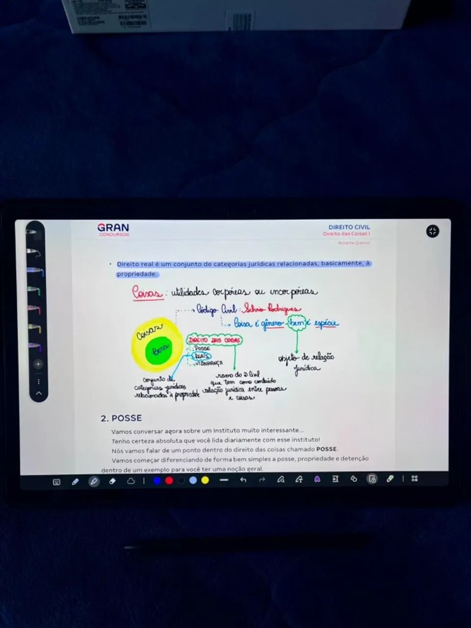 Samsung Galaxy Tab S7 FE 128GB 4G/LTE - Impecável - Foto 4