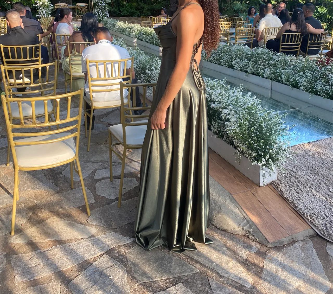 Vestido Verde Oliva - Foto 2