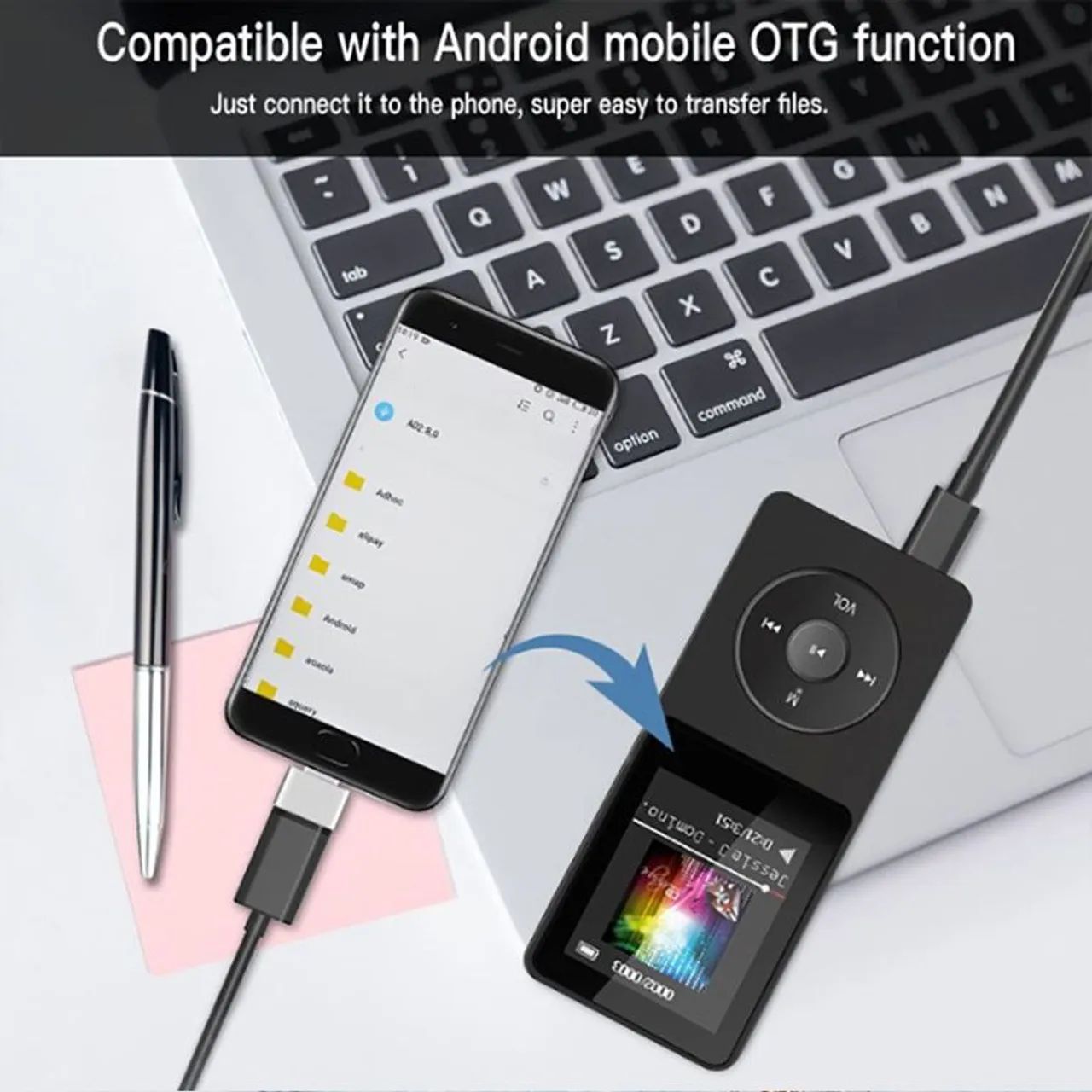 MP3 com rádio FM e Bluetooth  - Foto 4