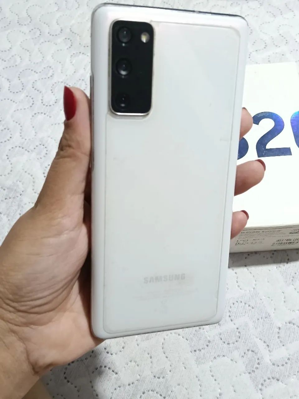 Smartphone/Celular S20 FE 128 GB BRANCO - Foto 5