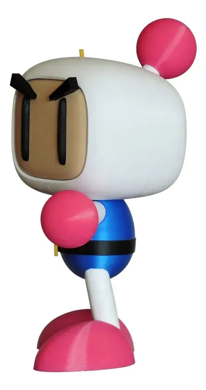 Boneco Decorativo Colecionavel Bomberman - Foto 3
