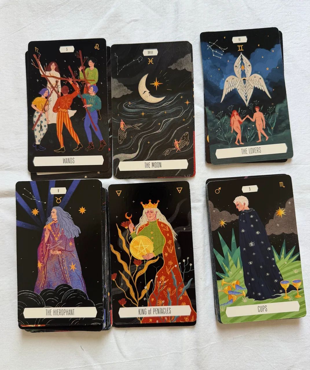 ZODIAC TAROT - livreto + cartas - Foto 5