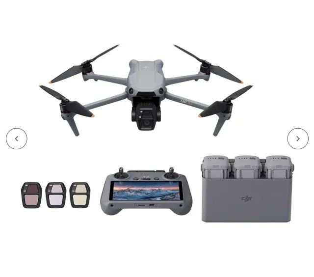DJI Air 3S Fly More com tela
