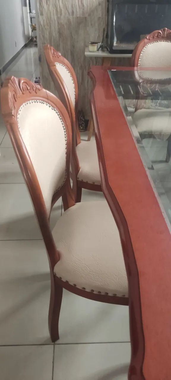 Mesa de jantar com cadeiras - Foto 3