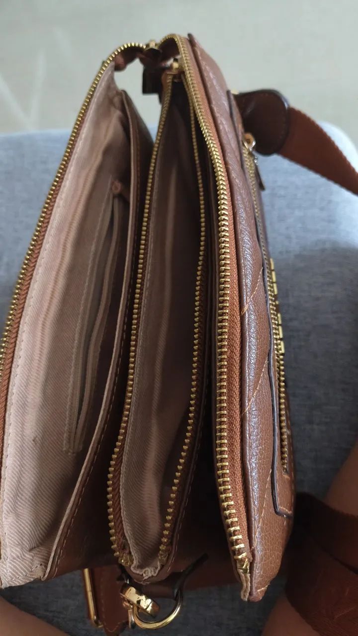 Bolsa couro  - Foto 2