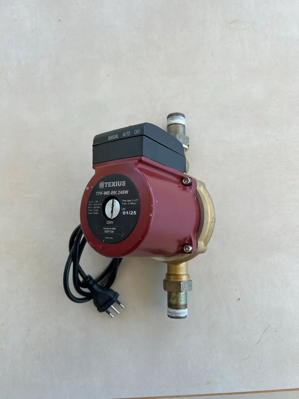 Pressurizador Dágua Texius 248W64962671297922123
