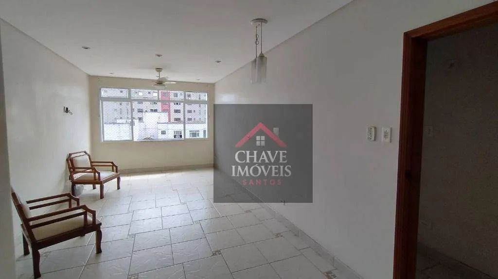 Apartamento com 2 dormitórios à venda, 88 m² por R$ 620.000,00 - Embaré - Santos/SP