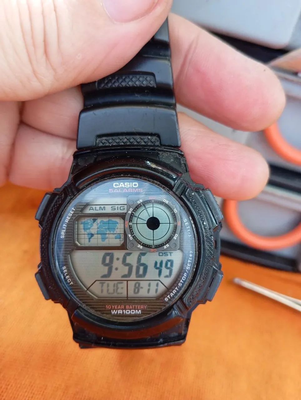 Relógio Casio 100 metros
