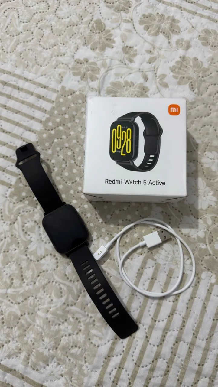 SMARTWATCH REDMI WATCH 5 ACTIVE - VERSÃO GLOBAL