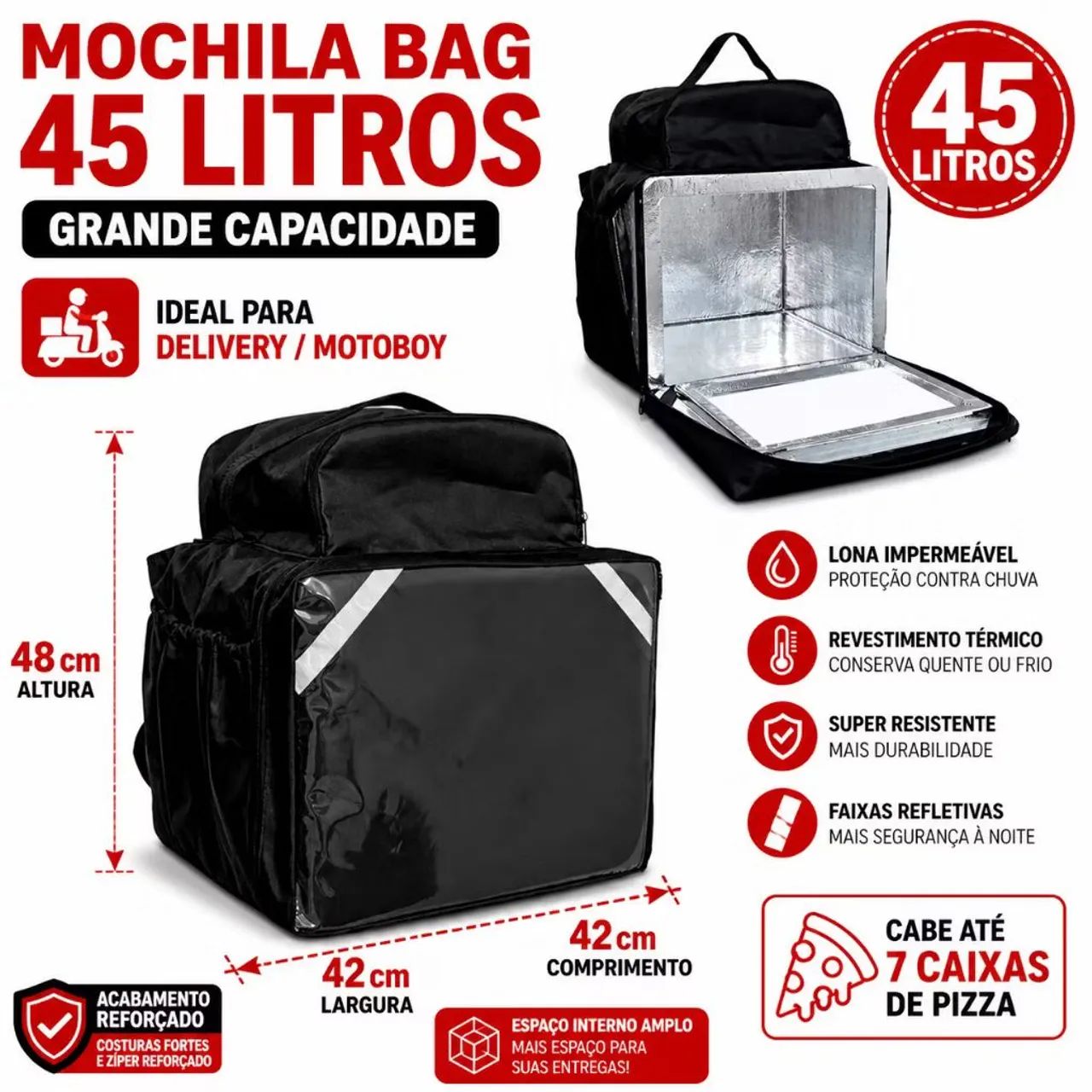 Bag térmica de motoboy
