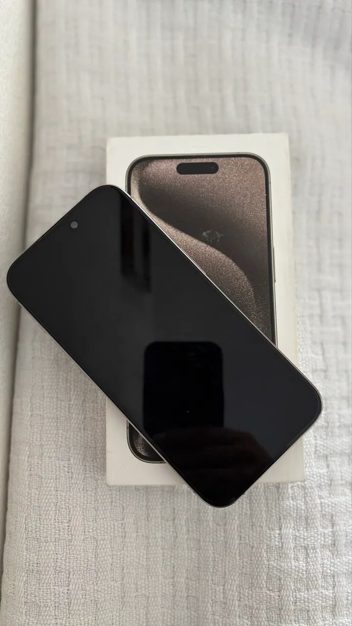 iPhone 15 PRO - 128GB - Titânio Natural 