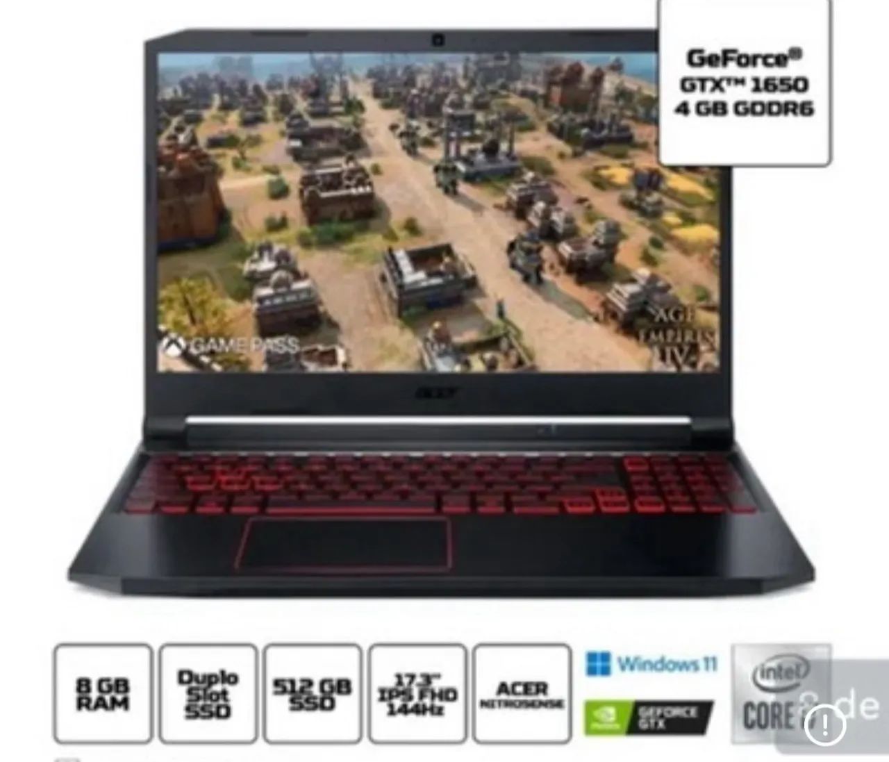 Notebook nitro 5 - Foto 2