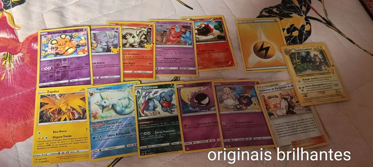 Pokémon cartas originais e paralelos - Foto 2