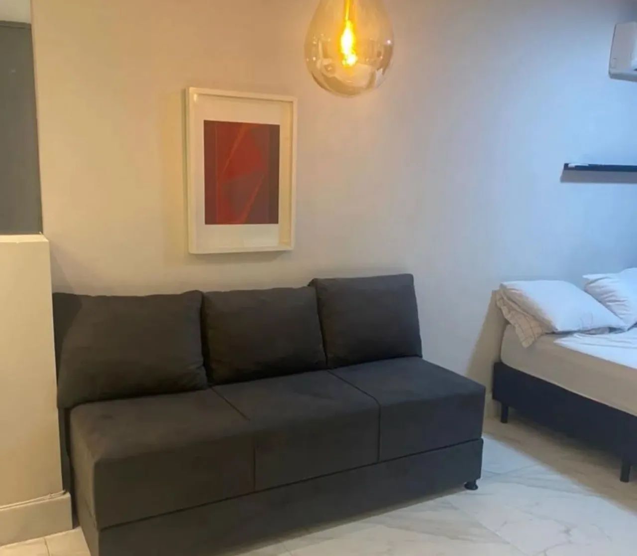 SOFÁ cama com ALMOFADAS, novo! Preço IMPERDÍVEL! - Foto 3