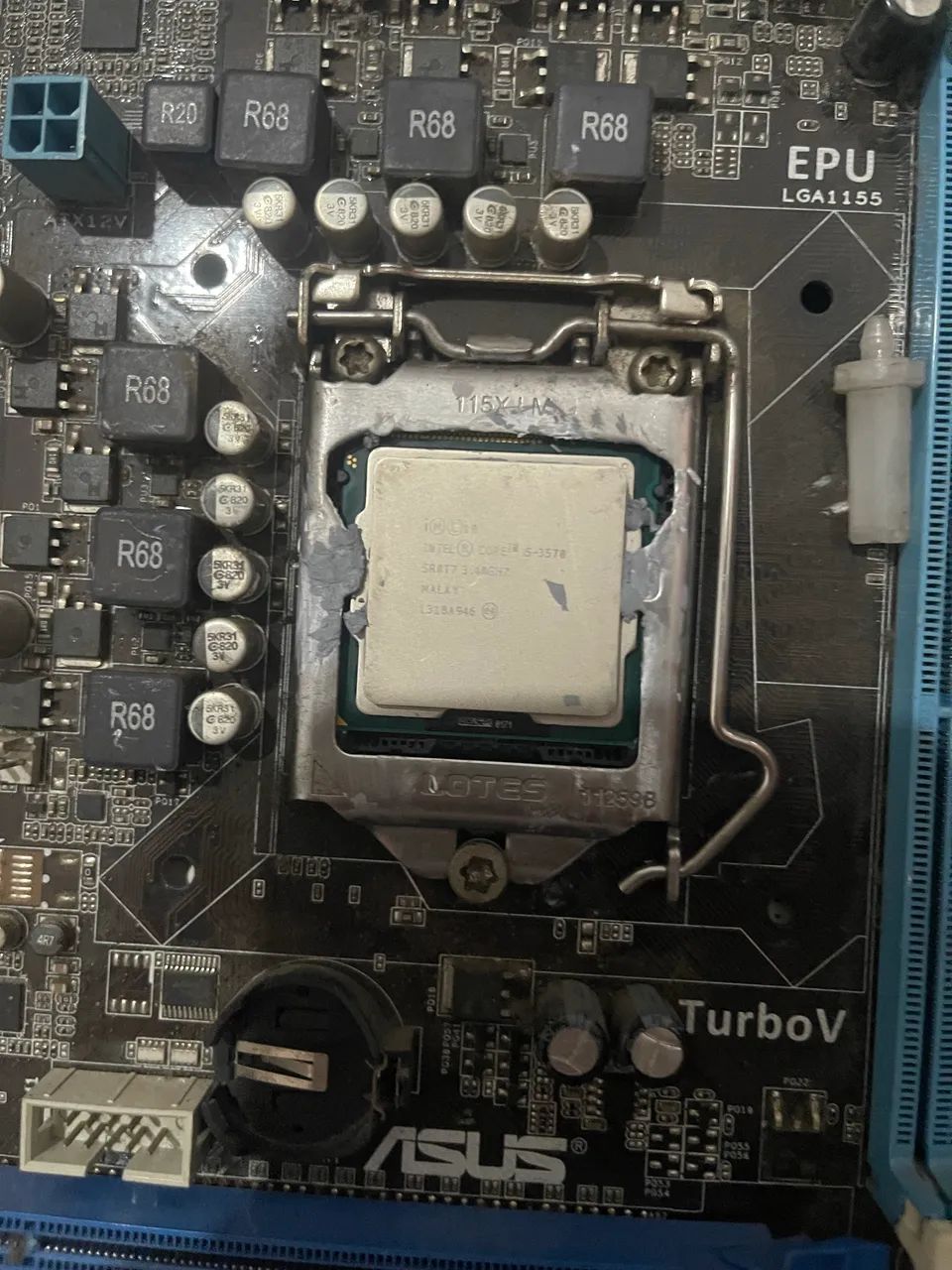 i5 3570 funcionando perfeitamente 
