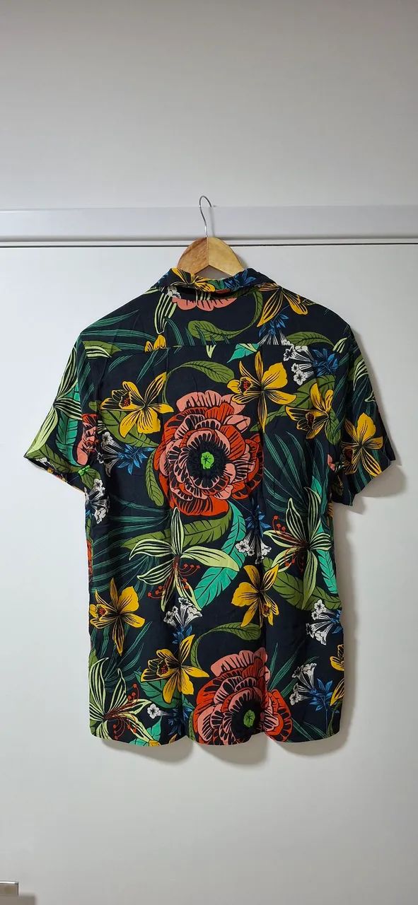 Camisa Zara Tropical - Foto 2