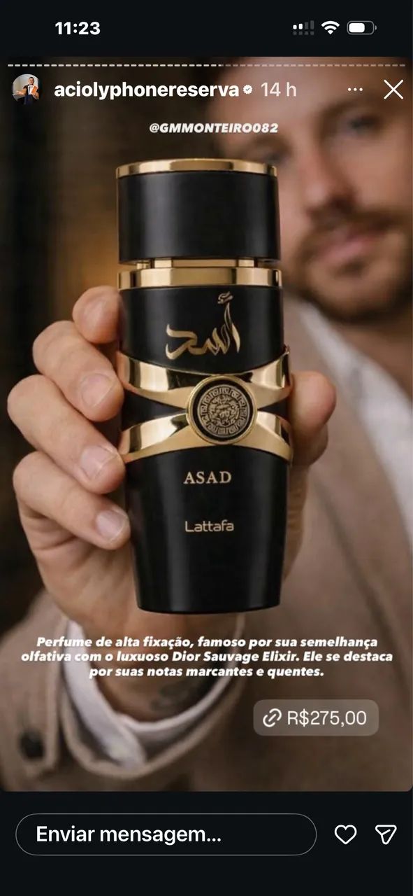 Perfume Árabe original 